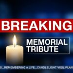ICON GONE: Santana Legend Dead at 79… Breaking news graphic featuring a candle and text about a memorial tribute