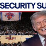 Trump Visit Turns Midtown Into Fortress Trump at MSG: Knicks fans told to arrive 2 hours before tip-off