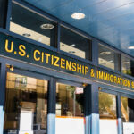 Citizenship On The Chopping Block US Citizenship and Immigration Services building entrance